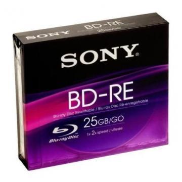 Blu-Ray disk Sony BD-RE, RW, 25GB, 2x, Jewel case, pachet 5 buc., 5BNE25B - Pret | Preturi Blu-Ray disk Sony BD-RE, RW, 25GB, 2x, Jewel case, pachet 5 buc., 5BNE25B