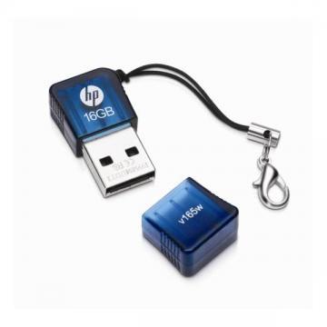 USB flash drive HP 16GB V165W Mini-Mobile blue - FDU16GBHPV165W-EF - Pret | Preturi USB flash drive HP 16GB V165W Mini-Mobile blue - FDU16GBHPV165W-EF