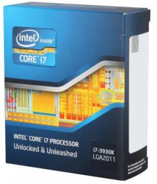 Intel Core i7-3930K 3.20Ghz, LGA2011, SandyBridge 6 cores, 130W, 12M L3 Cache, box - Pret | Preturi Intel Core i7-3930K 3.20Ghz, LGA2011, SandyBridge 6 cores, 130W, 12M L3 Cache, box