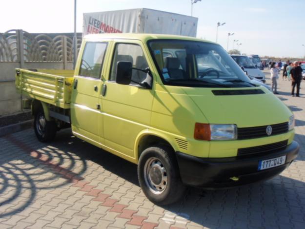 VW T4 Pritsche - Camioneta cu Lada Bena Cabina Dubla - Autoutilitara 2.4 D - Pret | Preturi VW T4 Pritsche - Camioneta cu Lada Bena Cabina Dubla - Autoutilitara 2.4 D