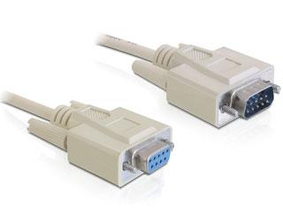 Cablu prelungitor Serial, 9T-9M, 1.8 m, Delock 84064 - Pret | Preturi Cablu prelungitor Serial, 9T-9M, 1.8 m, Delock 84064