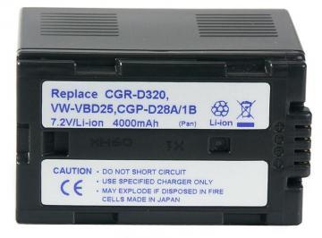 Acumulator echivalent CGR-D320, CGR-D28 4000mAh - Pret | Preturi Acumulator echivalent CGR-D320, CGR-D28 4000mAh