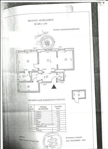 Apartament cu 3 camere de vanzare in zona Calea Grivitei – Bd Dacia - Pret | Preturi Apartament cu 3 camere de vanzare in zona Calea Grivitei – Bd Dacia