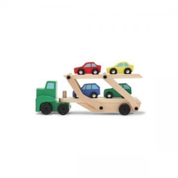 Melissa&amp;Doug - Camion Transportor de Masini - Pret | Preturi Melissa&amp;Doug - Camion Transportor de Masini