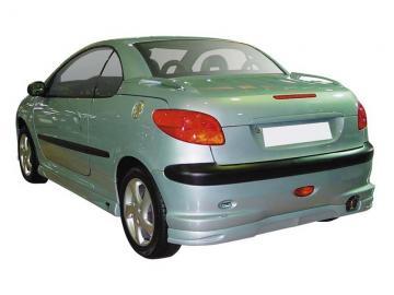 Peugeot 206 CC Extensie Spoiler Spate Street - Pret | Preturi Peugeot 206 CC Extensie Spoiler Spate Street