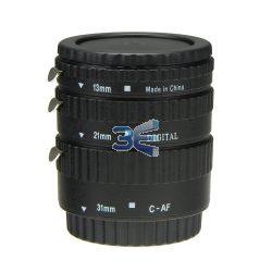 Set tuburi extensie (inele macro - 13mm, 21mm, 31mm) Micnova pentru Canon AF - Pret | Preturi Set tuburi extensie (inele macro - 13mm, 21mm, 31mm) Micnova pentru Canon AF