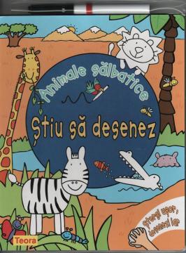 Stiu sa desenez-Animale salbatice - Pret | Preturi Stiu sa desenez-Animale salbatice