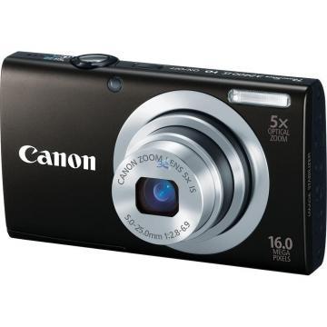 Canon Powershot A2400 Negru Bonus: Kit Canon (Geanta + Card 4GB) - Pret | Preturi Canon Powershot A2400 Negru Bonus: Kit Canon (Geanta + Card 4GB)