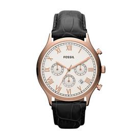 Ceas Fossil FS4744 Ansel Leather - Black - Pret | Preturi Ceas Fossil FS4744 Ansel Leather - Black