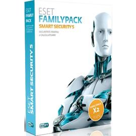 Eset Smart Security v5 Family Pack, 2 Calculatoare, 1 An, Licenta Retail - Pret | Preturi Eset Smart Security v5 Family Pack, 2 Calculatoare, 1 An, Licenta Retail