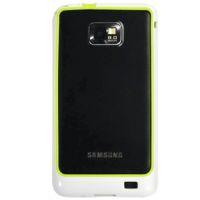 Accesoriu Muvit Husa Bumper White Green MUBKC0365 pentru Samsung i9100 Galaxy S 2 - Pret | Preturi Accesoriu Muvit Husa Bumper White Green MUBKC0365 pentru Samsung i9100 Galaxy S 2