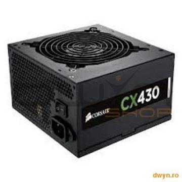 Corsair CX430W, Builder Series V2, 80+ Bronze certified, ATX 12V v2.3, ultra-quite 120mm fan - Pret | Preturi Corsair CX430W, Builder Series V2, 80+ Bronze certified, ATX 12V v2.3, ultra-quite 120mm fan