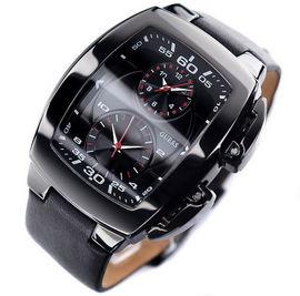 Ceas GUESS SHUTTLE DUAL TIME BLACK STRAP U13521G1 - Pret | Preturi Ceas GUESS SHUTTLE DUAL TIME BLACK STRAP U13521G1