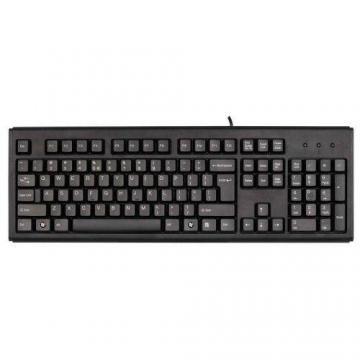 Tastatura A4tech KM-720B, PS2, Negru - Pret | Preturi Tastatura A4tech KM-720B, PS2, Negru