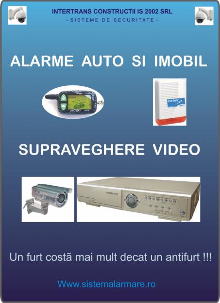 Vanzari si instalare alarme de imobile, apartament, magazin . Supraveghere video si auto - Pret | Preturi Vanzari si instalare alarme de imobile, apartament, magazin . Supraveghere video si auto