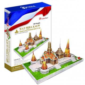 CubicFun - Puzzle 3D Wat Phra Kaew - Pret | Preturi CubicFun - Puzzle 3D Wat Phra Kaew
