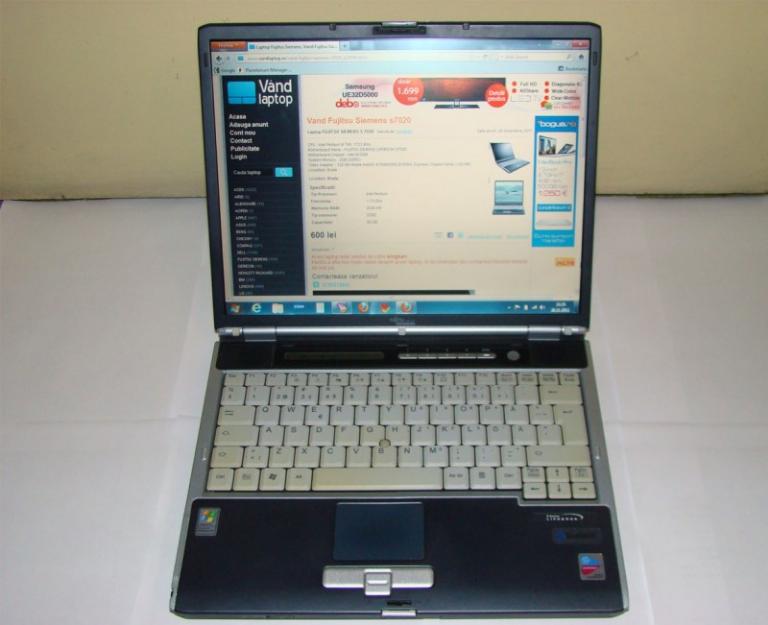 Fujitsu Siemens Lifebook S7020, impecabil, subtire, elegant - Pret | Preturi Fujitsu Siemens Lifebook S7020, impecabil, subtire, elegant