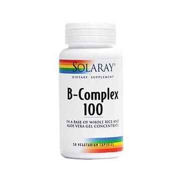 Supliment alimentar B-Complex 100mg 50cps - Pret | Preturi Supliment alimentar B-Complex 100mg 50cps