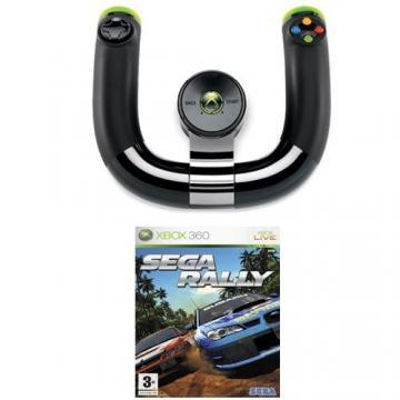 Xbox 360 Volan de curse Wireless + Joc Sega Rally 2ZJ-00025 - Pret | Preturi Xbox 360 Volan de curse Wireless + Joc Sega Rally 2ZJ-00025