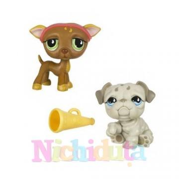 Littles Pet Shop - Buldog si Chihuahua - Pret | Preturi Littles Pet Shop - Buldog si Chihuahua