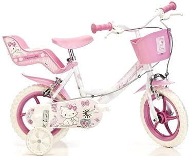 Bicicleta Charmmy Kitty cu roti cu diametrul de 12 - Pret | Preturi Bicicleta Charmmy Kitty cu roti cu diametrul de 12