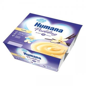 Humana Budinca cu Vanilie (de la 10 luni) 4buc *100gr - Pret | Preturi Humana Budinca cu Vanilie (de la 10 luni) 4buc *100gr