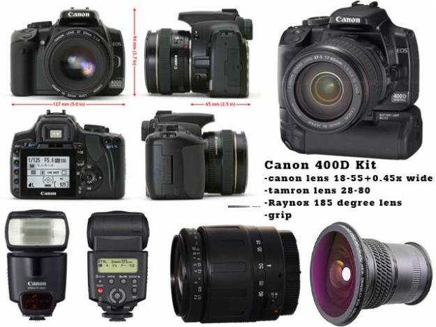 Mega Kit - Canon 400D - Pret | Preturi Mega Kit - Canon 400D