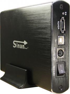 Inter-Tech SinanPower G-3500 Black eSATA, compatibil cu HDD 3.5" SATA, conectivitate eSATA/USB, constructie din aluminiu, include cablu USB/eSATA, plug and play - Pret | Preturi Inter-Tech SinanPower G-3500 Black eSATA, compatibil cu HDD 3.5" SATA, conectivitate eSATA/USB, constructie din aluminiu, include cablu USB/eSATA, plug and play