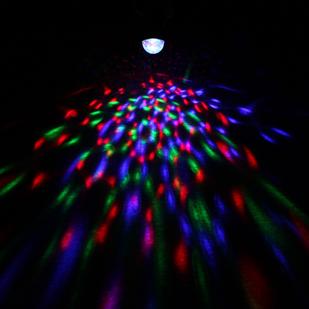 Lumini disco multicolora pe leduri rgb 3 watt,(lampa rotativa)foarte puternica.ideala pt d - Pret | Preturi Lumini disco multicolora pe leduri rgb 3 watt,(lampa rotativa)foarte puternica.ideala pt d