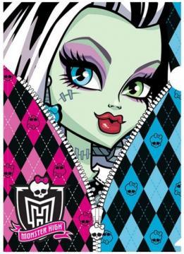 Mapa din plastic Monster High Zipper - Pret | Preturi Mapa din plastic Monster High Zipper