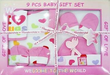 Set Cadou Fetite 9 Piese Wonder Child - Pret | Preturi Set Cadou Fetite 9 Piese Wonder Child