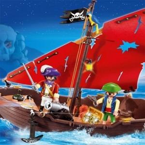 Playmobil - Pirates: Barca cu tun - Pret | Preturi Playmobil - Pirates: Barca cu tun