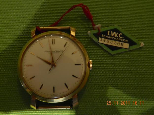 IWC Schaffhausen cal 89 mecanic aur 18kt - Pret | Preturi IWC Schaffhausen cal 89 mecanic aur 18kt