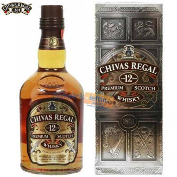 Whisky Chivas Regal 12 ani cutie metal 0.7 L - Pret | Preturi Whisky Chivas Regal 12 ani cutie metal 0.7 L