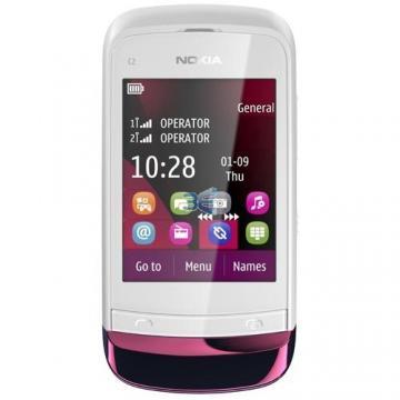 Nokia C2-02 Touch &amp; Type + 2GB card - Alb, Garantie Nokia - Pret | Preturi Nokia C2-02 Touch &amp; Type + 2GB card - Alb, Garantie Nokia