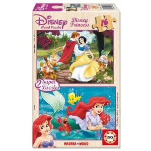PUZZLE EDUCA 2X16 SNOWWHITE AND ARIEL - Pret | Preturi PUZZLE EDUCA 2X16 SNOWWHITE AND ARIEL