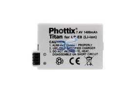 Phottix LP-E8 pentru Canon 650D, 600D , 550D (1400 mAh) - Pret | Preturi Phottix LP-E8 pentru Canon 650D, 600D , 550D (1400 mAh)