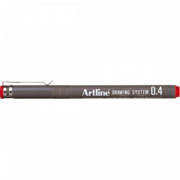 Marker pentru desen tehnic, 0.4mm, ARTLINE - rosu - Pret | Preturi Marker pentru desen tehnic, 0.4mm, ARTLINE - rosu