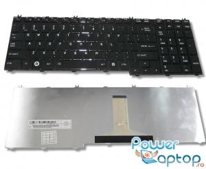 Tastatura Toshiba Qosmio G50 negru lucios - Pret | Preturi Tastatura Toshiba Qosmio G50 negru lucios