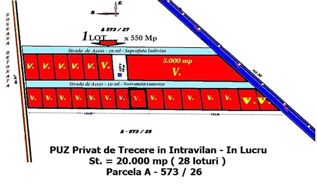 Teren Corbu lot 550 mp Intravilan la betonata PUZ Intravilan - Pret | Preturi Teren Corbu lot 550 mp Intravilan la betonata PUZ Intravilan