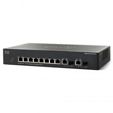 Cisco SG 300-10P 10-port Gigabit PoE Managed Switch, SRW2008P-K9-EU - Pret | Preturi Cisco SG 300-10P 10-port Gigabit PoE Managed Switch, SRW2008P-K9-EU
