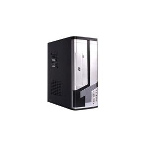 Carcasa Delux Middletower ATX 450W alimentare SATA, 3 bay, silver&amp;black, USB, MT375 - Pret | Preturi Carcasa Delux Middletower ATX 450W alimentare SATA, 3 bay, silver&amp;black, USB, MT375