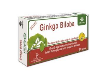 Ginkgo Biloba 40mg *30cpr - Pret | Preturi Ginkgo Biloba 40mg *30cpr