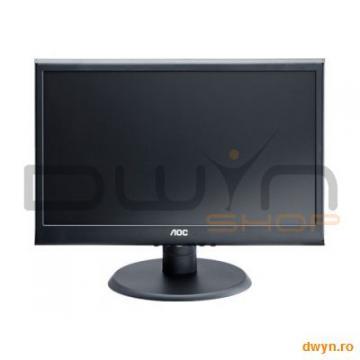 Monitor LCD AOC E950Swnk (18.5", 1366x768, TN + film, 600:1, 50000000:1(DCR), 90/65, 5ms, VGA) Black - Pret | Preturi Monitor LCD AOC E950Swnk (18.5", 1366x768, TN + film, 600:1, 50000000:1(DCR), 90/65, 5ms, VGA) Black