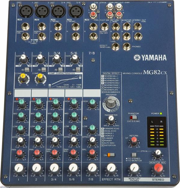 vand mixer audio yamaha MG 82cx - Pret | Preturi vand mixer audio yamaha MG 82cx