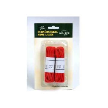 Set Sireturi Rosii 140 cm - Pret | Preturi Set Sireturi Rosii 140 cm