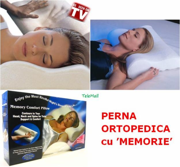 MEMORY PILLOW - Dormi Linistit cu Super Perna Ortopedica Vazuta la TV! - Pret | Preturi MEMORY PILLOW - Dormi Linistit cu Super Perna Ortopedica Vazuta la TV!