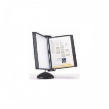 Display birou (suport pentru 20 buzunare A4), PROBECO-Vip - antracit - Pret | Preturi Display birou (suport pentru 20 buzunare A4), PROBECO-Vip - antracit