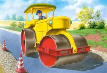 Puzzle Castorland 120 Road Roller - Pret | Preturi Puzzle Castorland 120 Road Roller