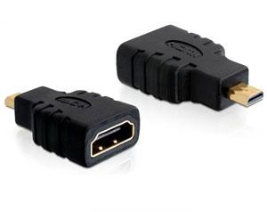 Adaptor HDMI Delock 19 M - micro D 19 T, 65242 - Pret | Preturi Adaptor HDMI Delock 19 M - micro D 19 T, 65242